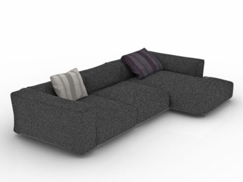 Erba Italia Dylan Sofa 3d model