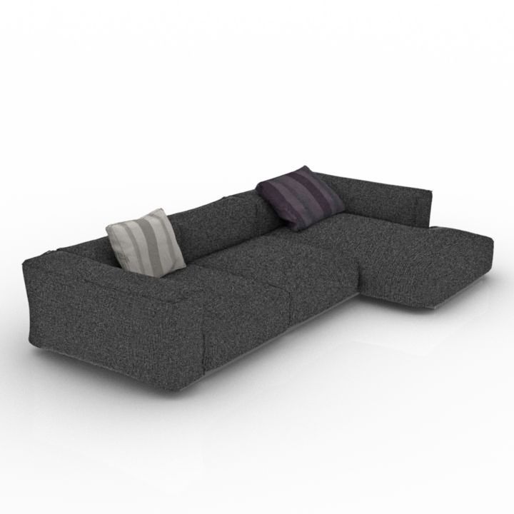 Erba Italia Dylan Sofa 3d model