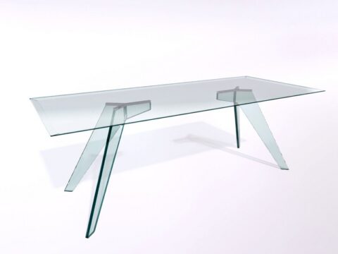 GlassItalia - Alister Glass table 3d model