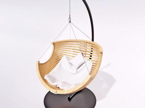 Hanging Chair Concept Suspendu 3d model