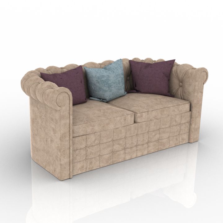 SL Sofa 3d model