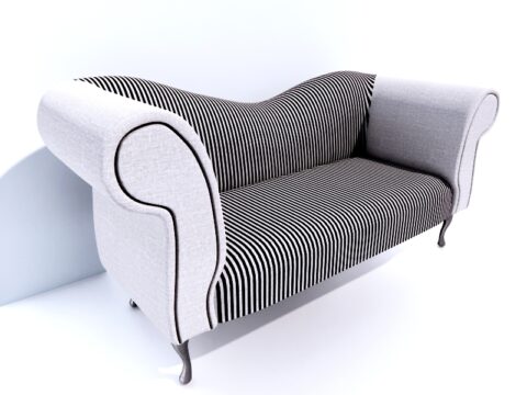 SOFA BAROCK 3d model