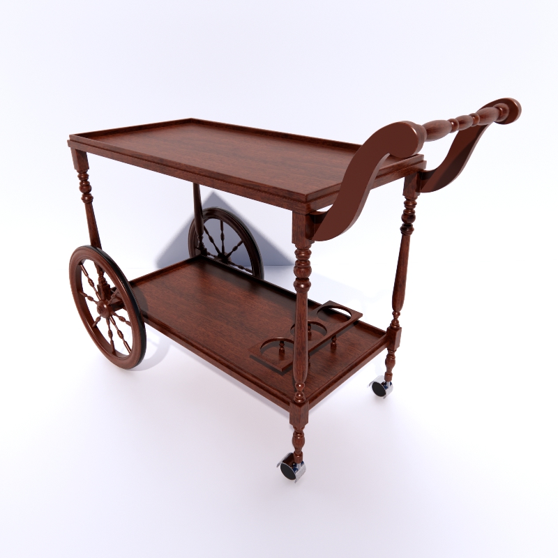Serving table MIRANDOLA 3d model