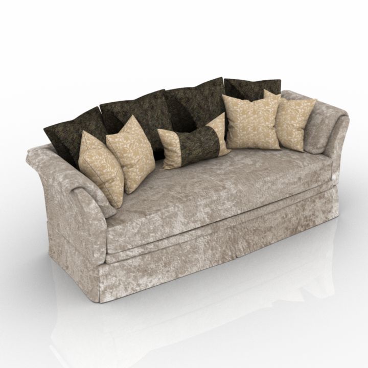 Sofa Gimba 3d model