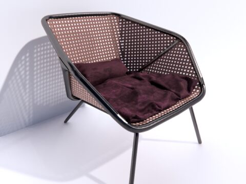 Colony Chair 3d model