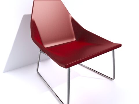 Elsa Lounge chair by Ligne Roset 3d model