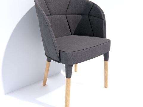 Emily 6261 Garsnas Armchair 3d model