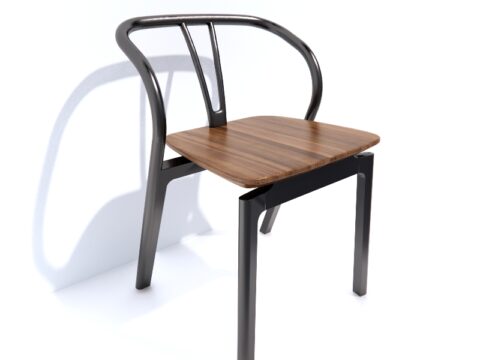 Ercol Flow Chair 3d model