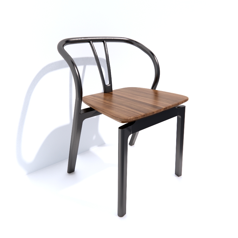 Ercol Flow Chair 3d model