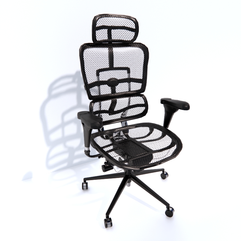Ergohuman Office Armchair 3d model