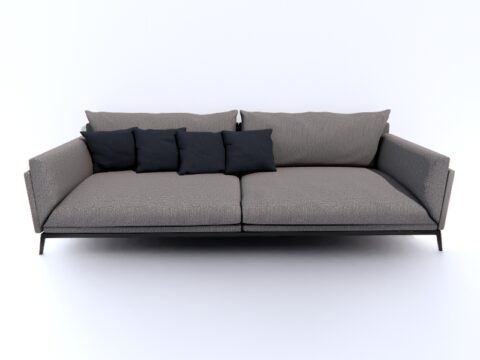 Fauborg Sofa 3d model