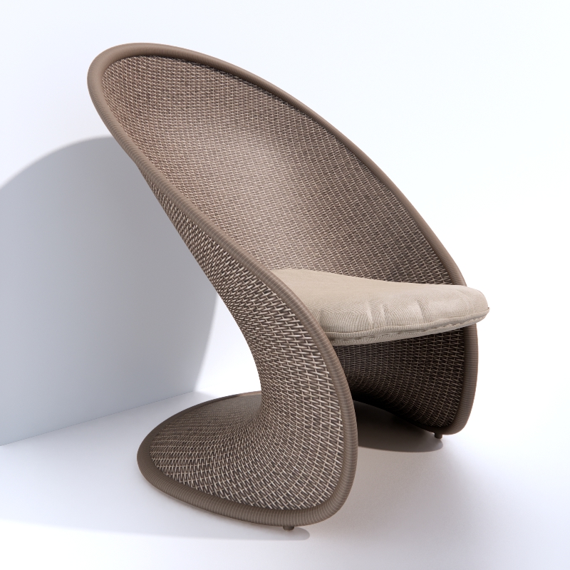 Foglia Bonacina 1889 Armchair 3d model