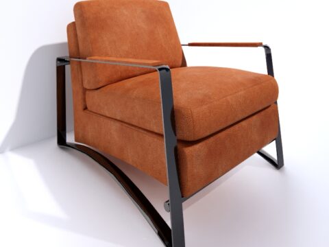 GREASE DESIGN ARMCHAIR 3d model