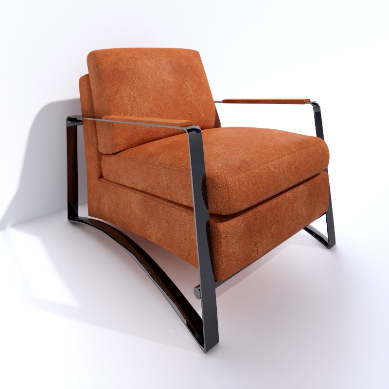 GREASE DESIGN ARMCHAIR 3d model