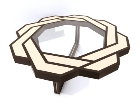 Gerard coffee table 3d model