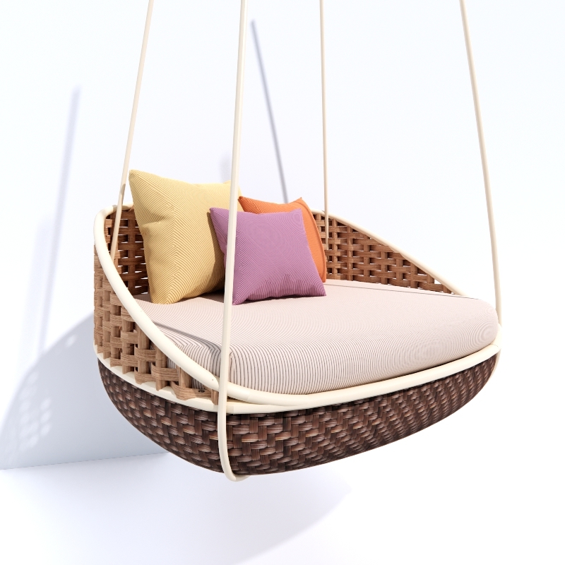 Hanging Chair Dedon Swingrest 3d model