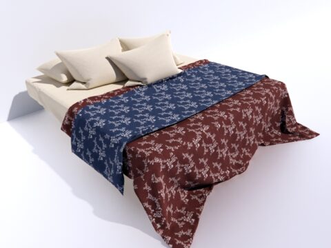 Bed Clotch Classic 3d model