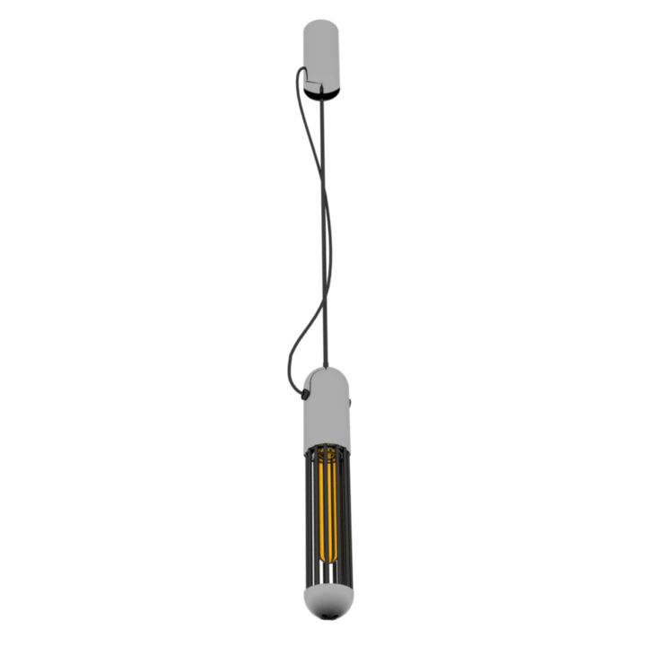 Capsule Light Chandelier 3d model