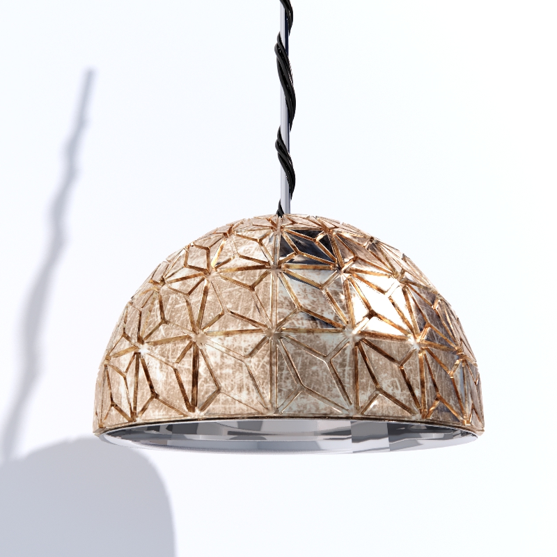 Chandelier Fractal Luster 3d model