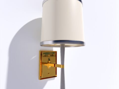 Circa Lighting Refined Rib Sconce 3d model
