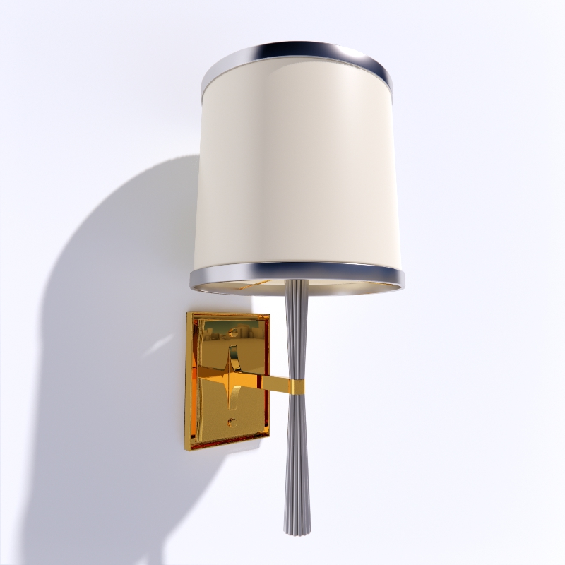 Circa Lighting Refined Rib Sconce 3d model