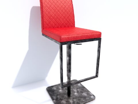 Folsum Bar Stool 3d model