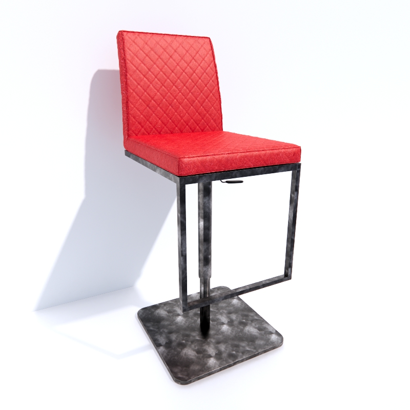 Folsum Bar Stool 3d model