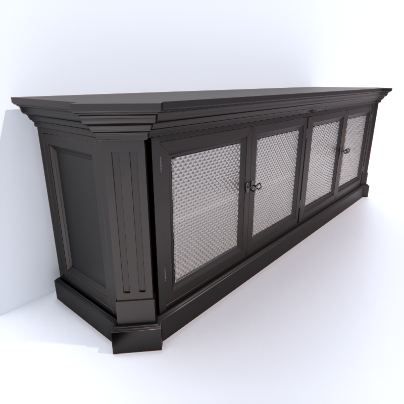 Gianfranco Ferre Home Donald Commode Tv Stand 3d model
