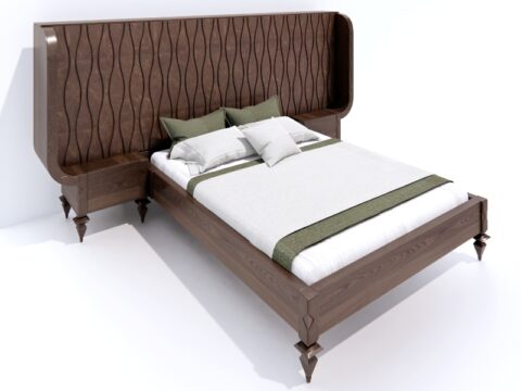 Gran Duca Bed 3d model