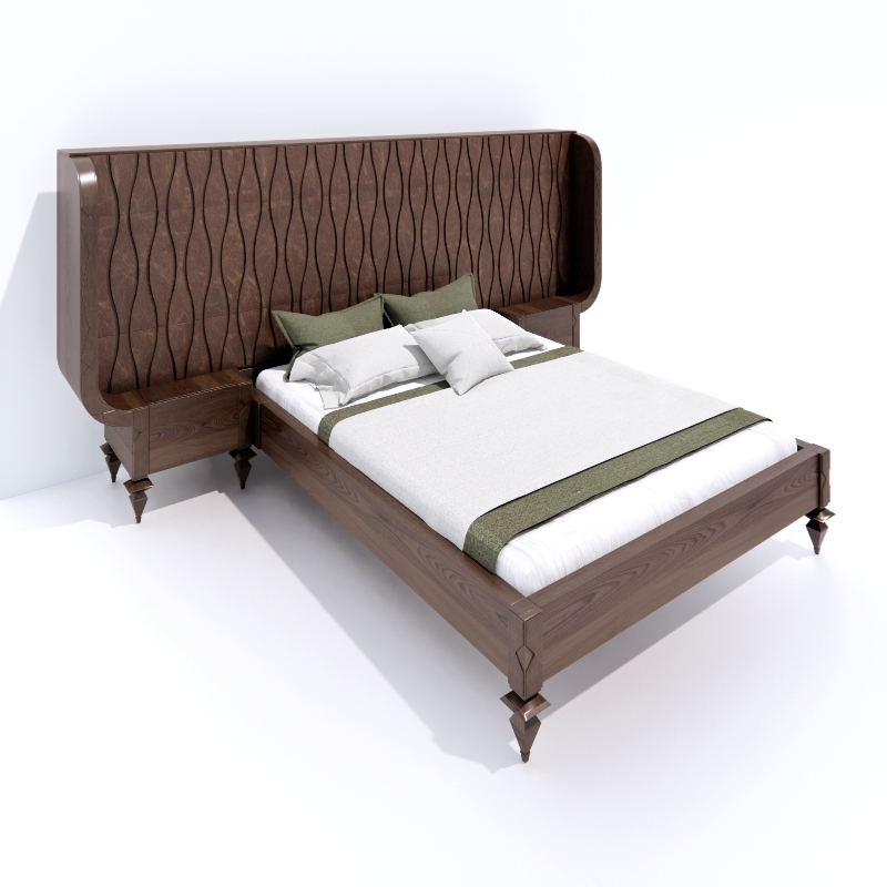Gran Duca Bed 3d model