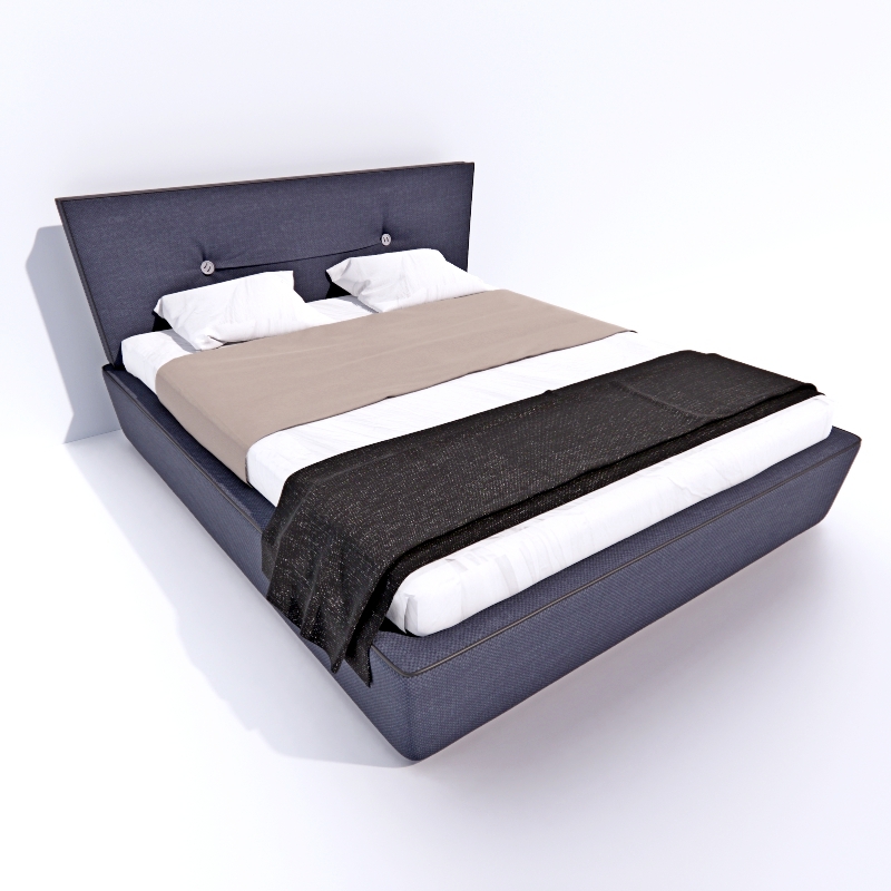 Interia Leonardo Bed 3d model