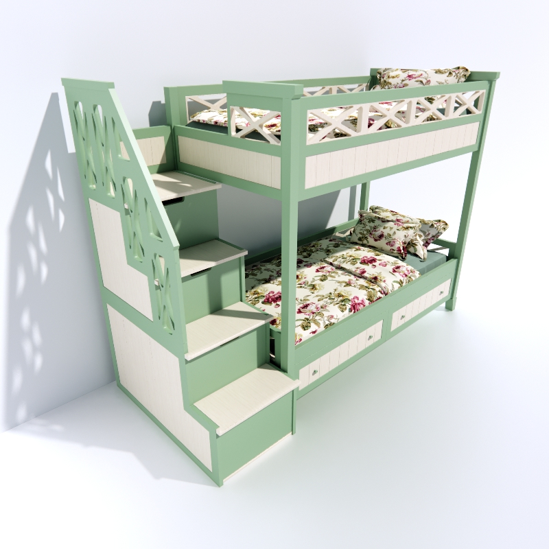 La Mer-Childrens Bed 3d model
