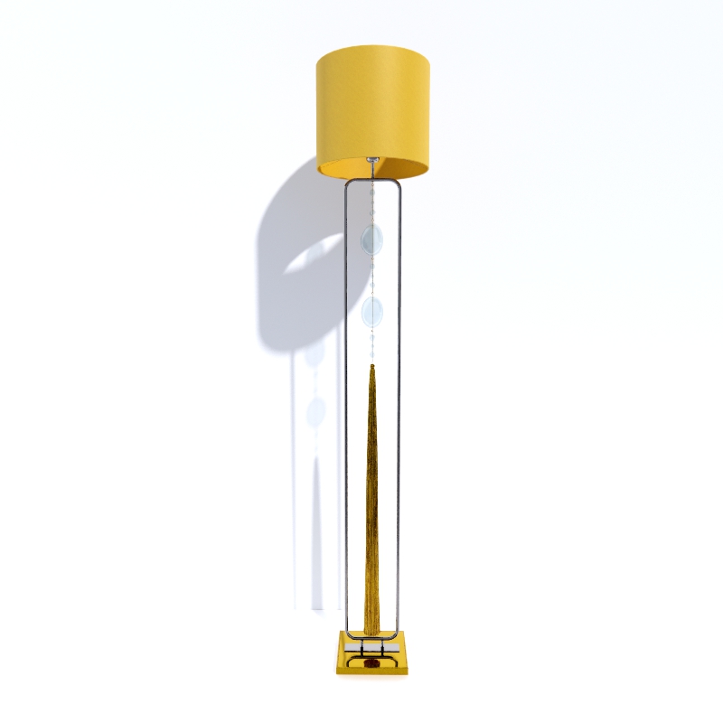 Laos Floor Lamp 3d model