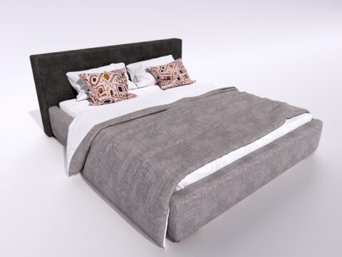 Modern Bed 3d model
