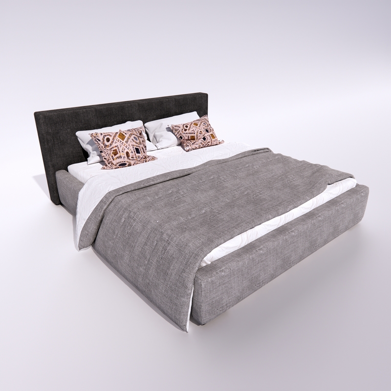 Modern Bed 3d model