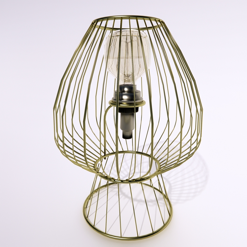Modern Desk Lamp 3d model