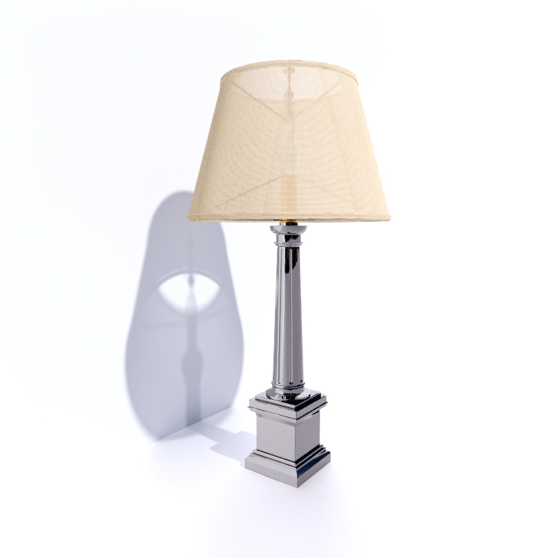 Ralph Lauren Regency Column Table Lamp 3d model