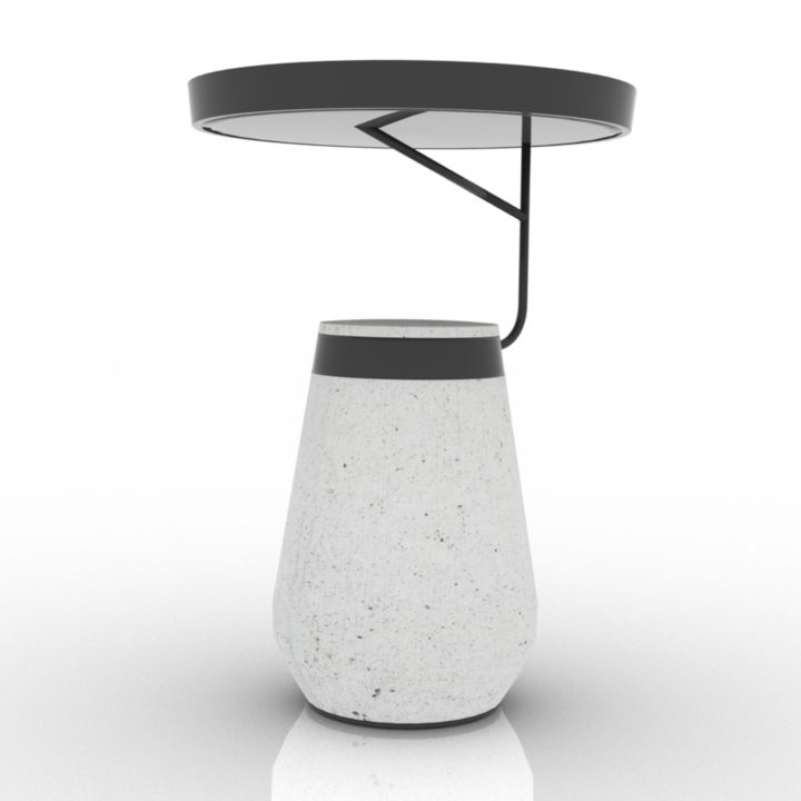 Side Table Andrea Ponti 3d model