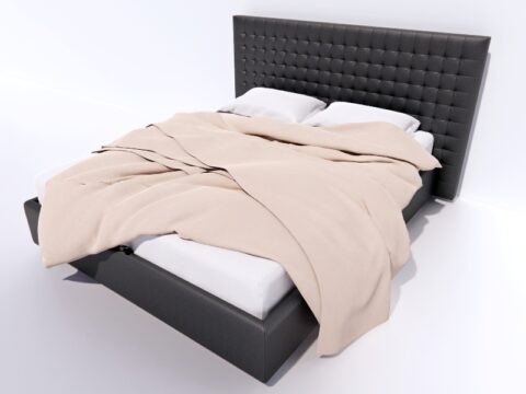 Soberry Capri Bed 3d model