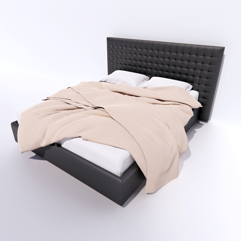 Soberry Capri Bed 3d model