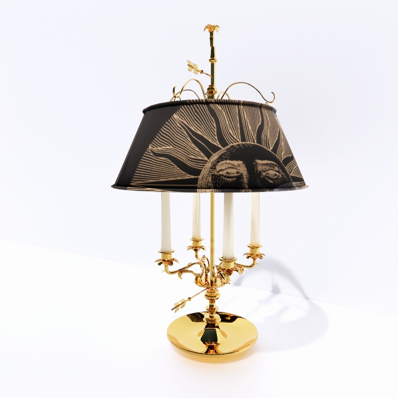 Sun Qdesk Lamp 3d model