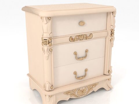 Tap Bedside Table 3d model
