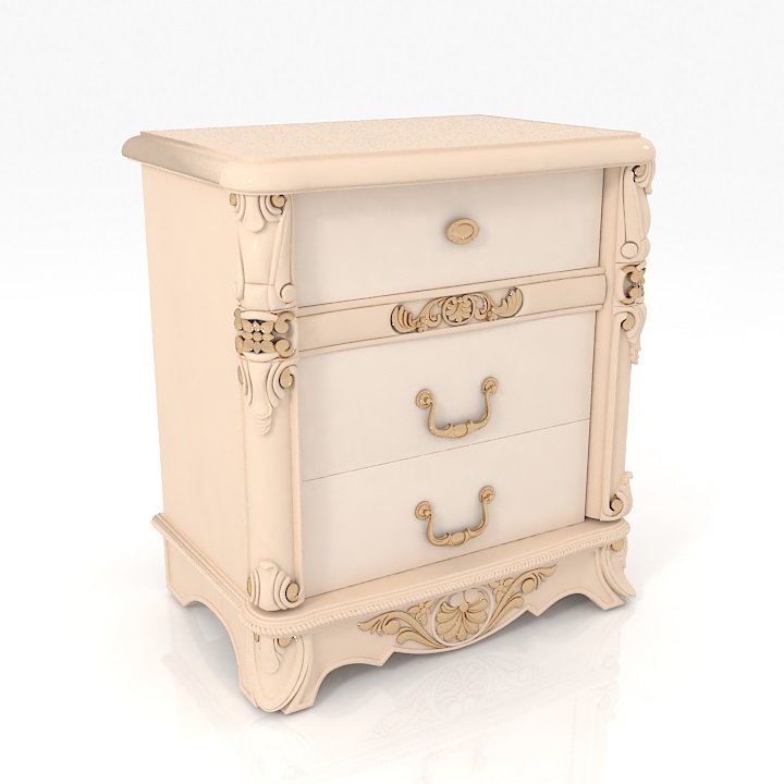Tap Bedside Table 3d model