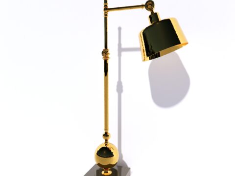 Uttermost Lamp Laton Task 3d model