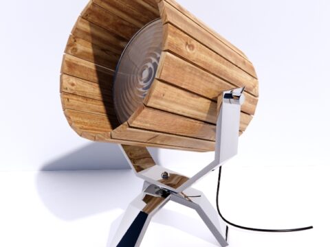 Xo Barrel Lamp 3d model