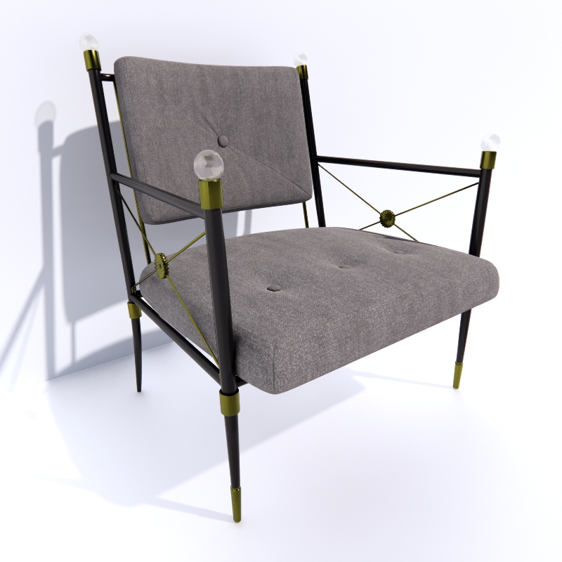 Jonath Anadler Armchair 3d model