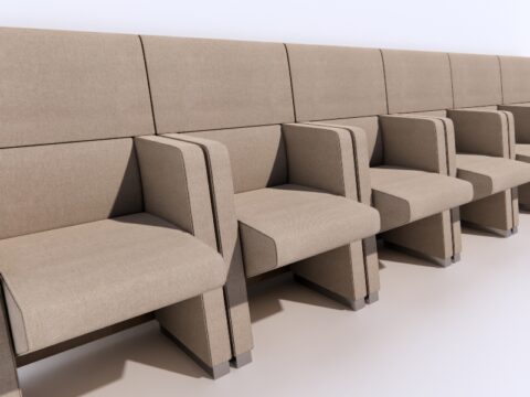 LAMM-213-Conferences Chair Cinema 3d model