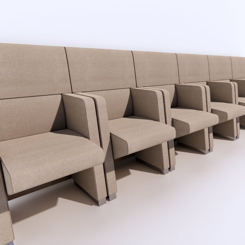 LAMM-213-Conferences Chair Cinema 3d model