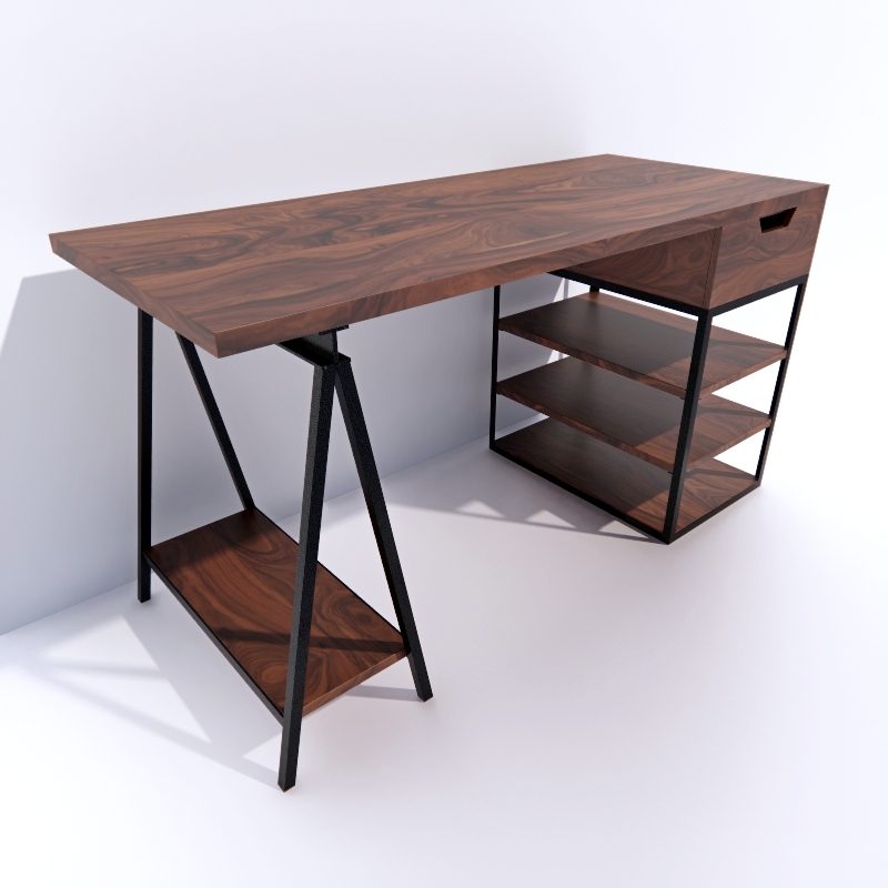 Loft Table 3d model