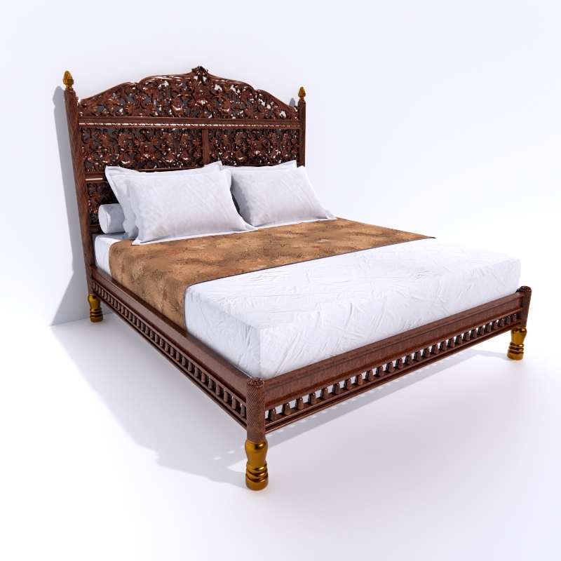 Maria Qween Bed 3d model